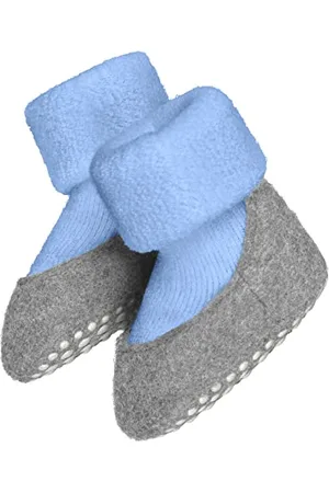 Falke Baby Cosyshoe B Hp lana con suola in gomma 1 paio, Calze da casa Unisex - Bimbi 0-24, , 19/20 EU