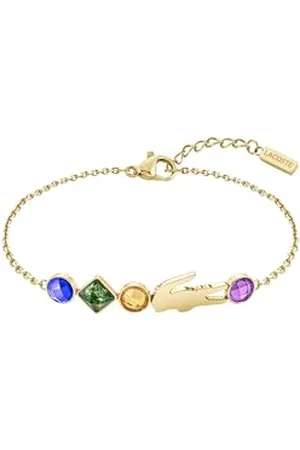 Lacoste Orecchini, Bracciale o Collana da donna Collezione DEVA in color oro giallo