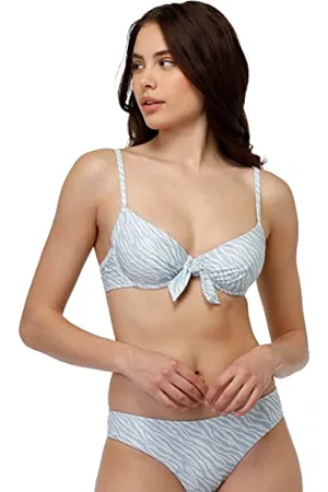 Lovable Reggiseno Ferretto Printed Knitted Micro Bikini, , 36C Donna