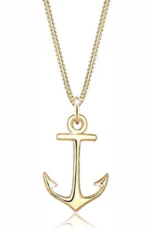 Elli Collana Donne Corazza Ciondolo Ancora Marittimo in Argento Sterlino 925