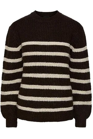 Pieces® Pcnanna LS O-NCK Loose Wool Knit Noos BC Maglione, , XL Donna