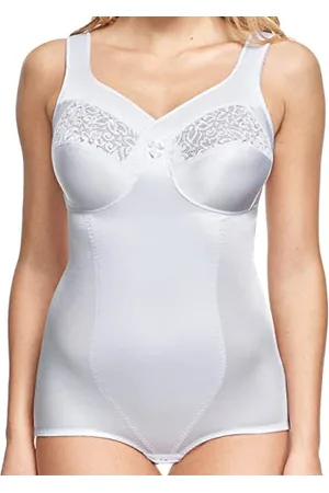 Susa Corsetto da Donna con Effetto Modellante Body, (Weiß 003), 110E