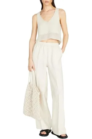 Sisley Pantaloni 4aghlf03u, , 50 Donna