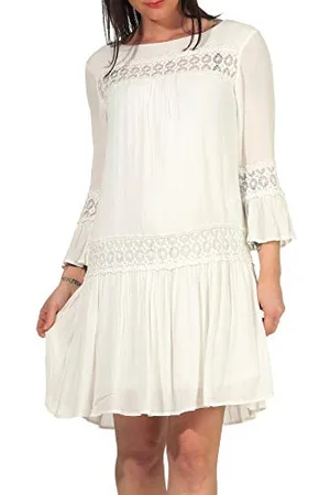 ONLY ONLTYRA 3/4 Life Short Dress Wvn Noos Casual, , 34 Donna