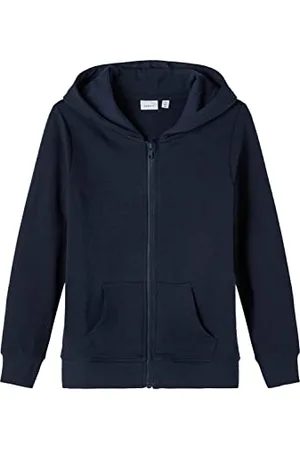 NAME IT S NKMNESWEAT Card W Hood Bru Noos, Giacca in Felpa Bambino,
