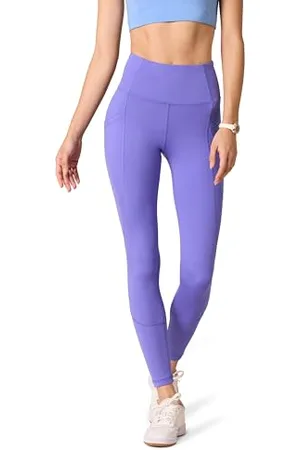 Amazon Leggings Active Lunghi Modellanti a Vita Alta con Tasche (Disponibili in Taglie Forti) Donna, , 6XL Plus