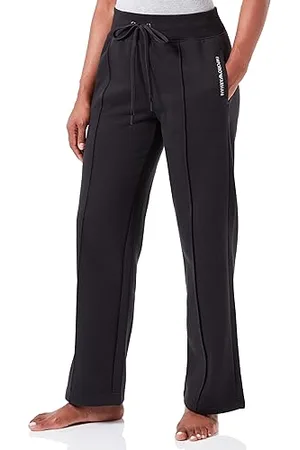 Emporio Armani Pantaloni da Donna Loose Fit Iconic Terry Felpati