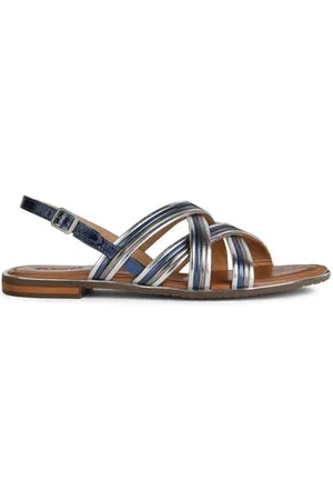Geox D Sozy Plus G, Sandali Piatti Donna, , 39.5 EU