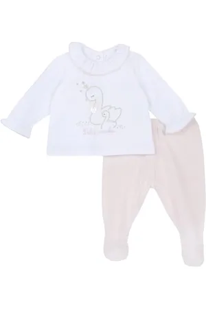 chicco Coprifasce E Ghettina in Cotone Pigiamino per Bambino e Neonato, (1), Premature Bimba