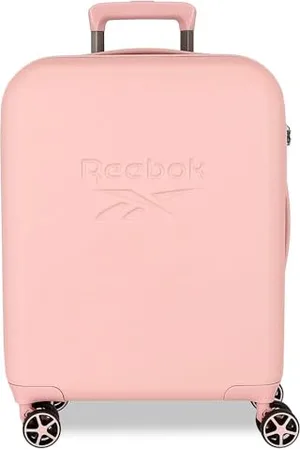Reebok Franklin, valigia da cabina, set valigie, realizzato in ABS, materiale resistente e leggero, chiusura TSA, quattro ruote doppie a rotazione multidirezionale, di Joumma Bags, , Valigia
