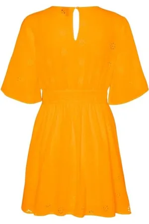 VERO MODA Vmmaja 2/4 Mini Dress Wvn Vestito, , XS Donna