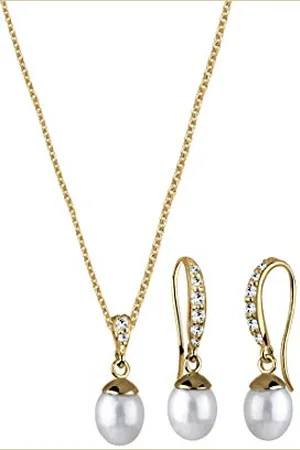 Elli Set di Gioi Donne Elegante ciondolo pendenti set Perla d