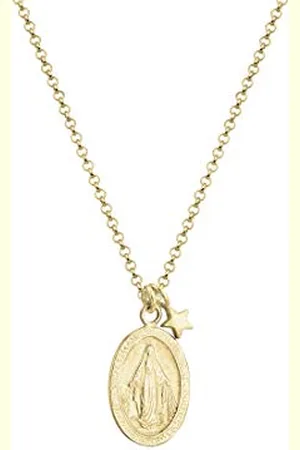 Elli Collana Donna Pendente Immagine Maria di Base in Argento Sterling 925