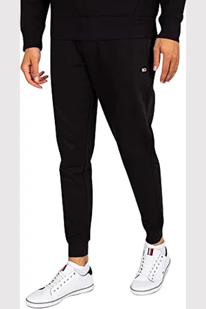 Tommy Hilfiger Pantaloni da Jogging Uomo TJM Slim Slim Fit, (Black), XS