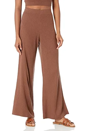 THE DROP Catalina Pull-on Rib Sweater Pant da Donna, , XXL