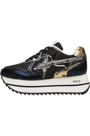 W6YZ Deva W.-Sneaker in Pelle e Tessuto Tecnico, 35