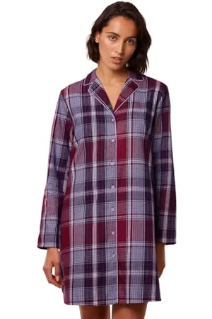 Triumph Donna Boyfriend NDW X Checks, Red - Dark Combination, 42