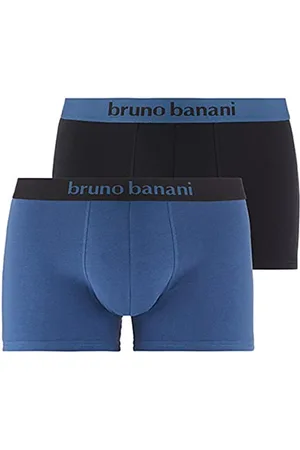 Bruno Banani Short 2Pack Flowing Boxer a Pantaloncino, , M (Pacco da 2) Uomo
