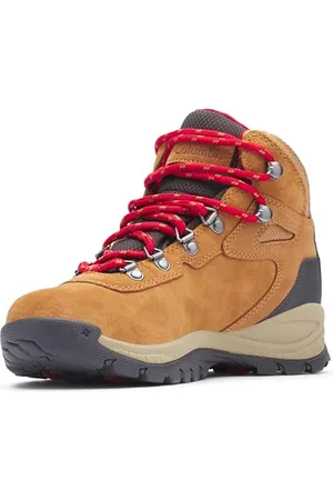 Columbia Newton Ridge Plus WP Amped, Scarponi da trekking alta Donna, Elk/Mountain Red 2023 , 36 EU