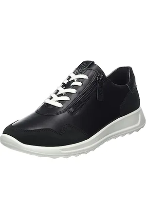 Flexure, Shoes Donna, Black/Black/Silver Heavy, 36 EU