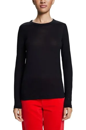 ESPRIT 103EO1K305 T-Shirt, 001/nero, XS Donna