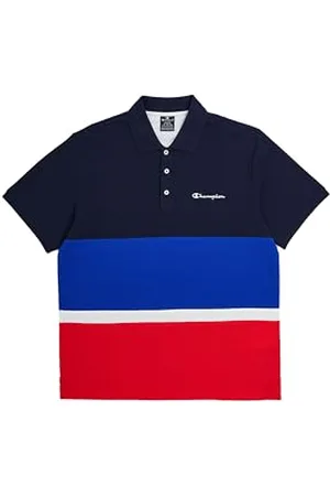 Champion Legacy Retro Sport Polo-Color Block S/S, , M Uomo