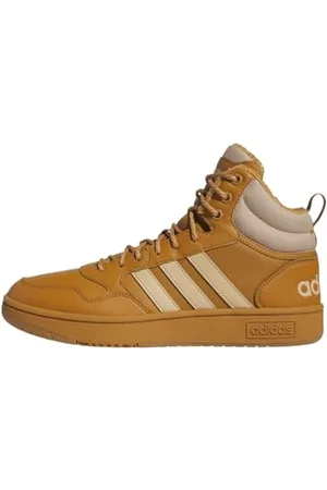 adidas Hoops 3.0 Mid Lifestyle Basketball Classic Fur Lining Winterized Shoes, Scarpe Uomo, Mesa/Magic Beige/Mesa, 46 EU