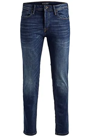 JACK & JONES Jjitim Jjoriginal Am 782 50sps Noos, Jeans slim Uomo, (Blue Denim Blue Denim), W33/L34
