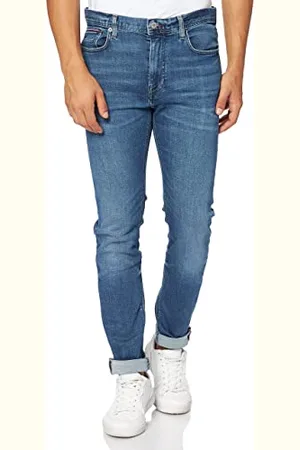 Tommy Hilfiger Slim Bleecker Pstr 2 Anni Indossato Jeans, , W34 / L32 Uomo