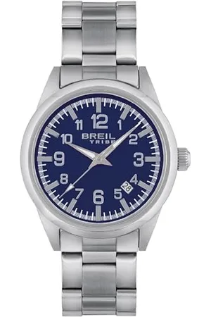 Breil Orologio da Uomo Collezione Yukon, Cronografo Maschile con Design Vintage e Sportivo, Cassa in Acciaio Satinato 40 mm, Movimento Myota 2315, Resistente all