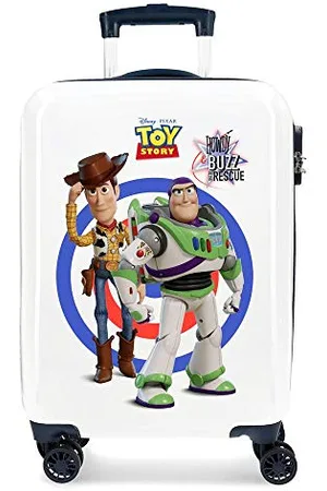 Disney Story 4 Trolley cabina Multicolore 37x55x20 cms Rigida ABS Chiusura a combinazione numerica 32L 2,5Kgs 4 doppie ruote Bagaglio a mano