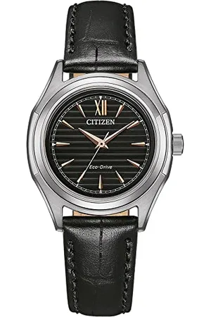 Citizen Orologio Analogo Solare Donna con Cinturino in Pelle FE2110-14E