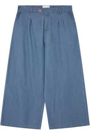 Springfield Pantalón Tencel Jeans, , 38 Donna