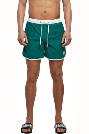 Urban classics Retro Swim Shorts Costume da Bagno, , L Uomo