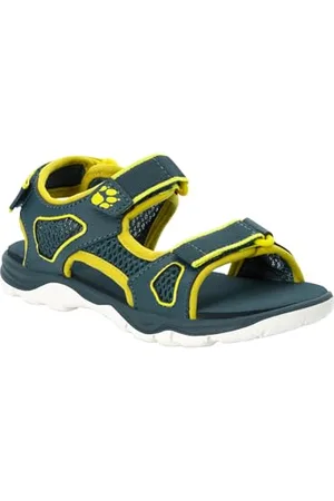 Jack Wolfskin Taraco Beach Sandal K, Sandali per il tempo libero, Unisex - Bambini e ragazzi, , 35 EU