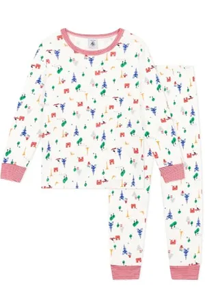 Petit Bateau A09RC Pigiama, , 3 Anni Bambino