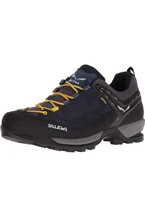 Salewa Ms MTN Trainer GTX, Sneaker Uomo, Night Black/Kamille, 42.5 EU