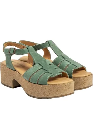 El Naturalista N5890 Arbequina, Sandali con Tacco Donna, , 38 EU