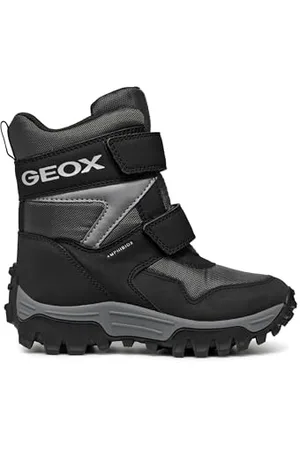 Geox J Himalaya Boy B ABX, Scarpone da Neve, Anthracite/Black, 29 EU