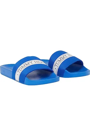 Tommy Hilfiger Pool Slide FW0FW07556, Ciabatta Donna, Blu (Ultra Blue), 40 EU