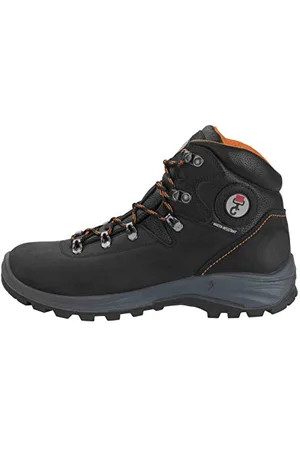 doggo Asta, Stivali da Motociclista Unisex-Adulto, Nero (Schwarz/Orange Schwarz/Orange), 43 EU