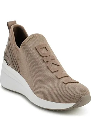 DKNY Keeva-Wedge Sneaker, Scarpe da Ginnastica Donna, , 40.5 EU