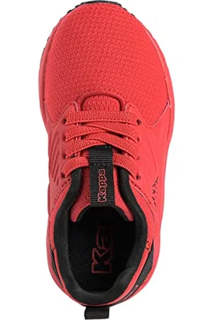 Kappa San Puerto El Inf Low Cut Hero BB Sh | Baby | Size 24 | Red/Black, Sneaker, EU