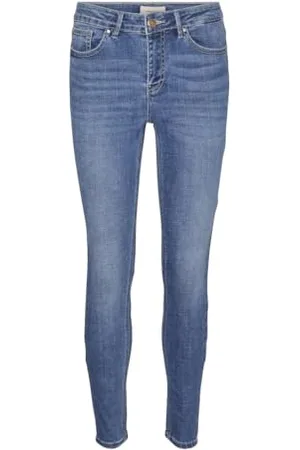 VERO MODA Vmflash Mr Skinny Jeans Li347 Noos Pantaloni, , (L) W x 34L Donna