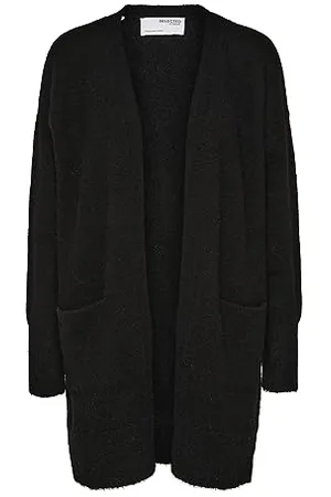 SELECTED Slflulu New LS Knit Long Cardigan B Noos Maglione, , M Donna