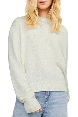 JJXX Jxdaisy Crew Neck Knit Maglione, Bianco, XS Donna