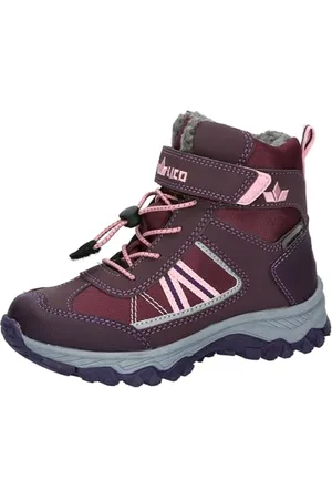 LICO Lieto VS, Stivali Invernali Bambina, Bordeaux/Rosa, 27 EU