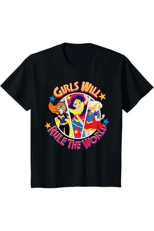 DC Comics Originals Bambino Il gruppo DC Super Hero Girls domina il mondo Maglietta