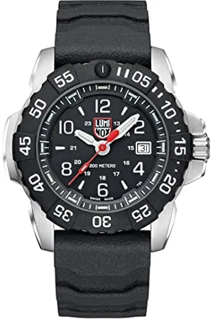 Luminox Orologio Analogico al Quarzo Svizzero Uomo con Cinturino in Gomma XS.3251.CB