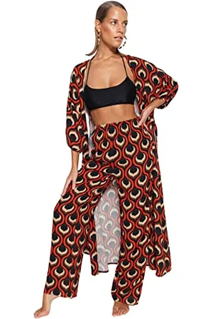 Trendyol Pantaloni da Donna a Gamba Dritta a Vita Normale, , 66